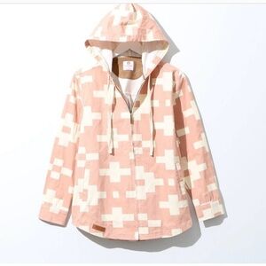 NWT MARLEYLILLY Hooded Aztec Shacket! Jacket hoodie fall warm Size Large NWOT